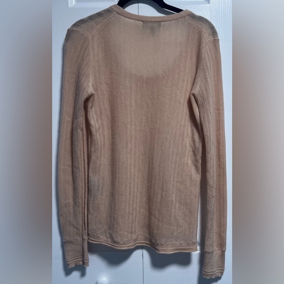 Rag and Bone Blush Pink Estelle Cashmere Sweater - Picture 4 of 4